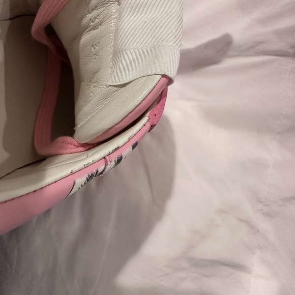 Gucci Rython Mystic Cat Pink Womans Guarunteed Authentic Size 4 Us - Picture 11 of 16